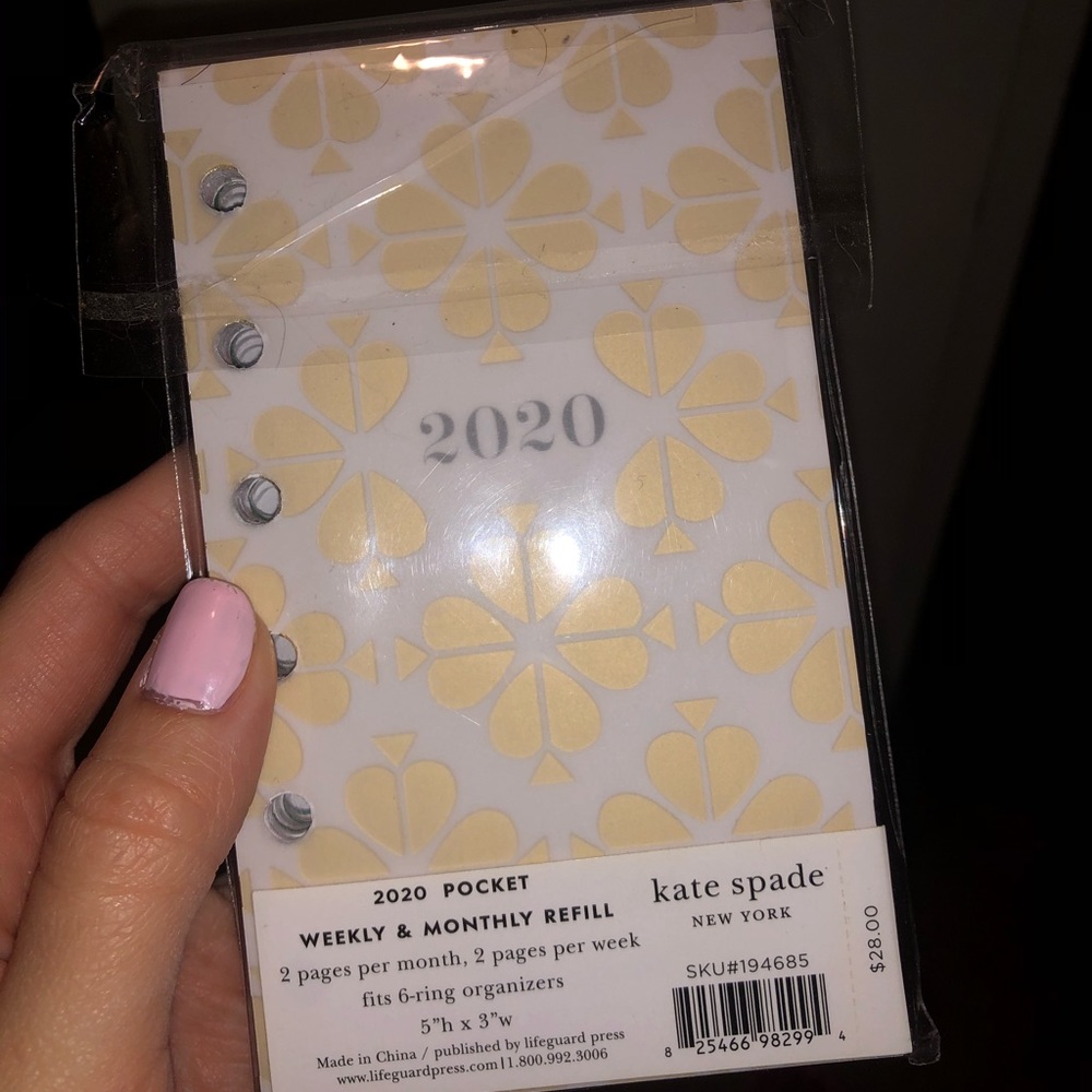 Official Kate Spade 2020 Planner Refills